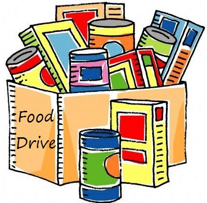 Canned Food Drive Dec 8-14, 2021