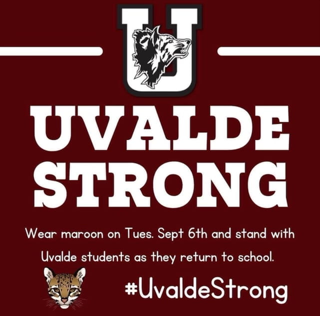 Wear your maroon Tuesday/ Football jersey on Thursday