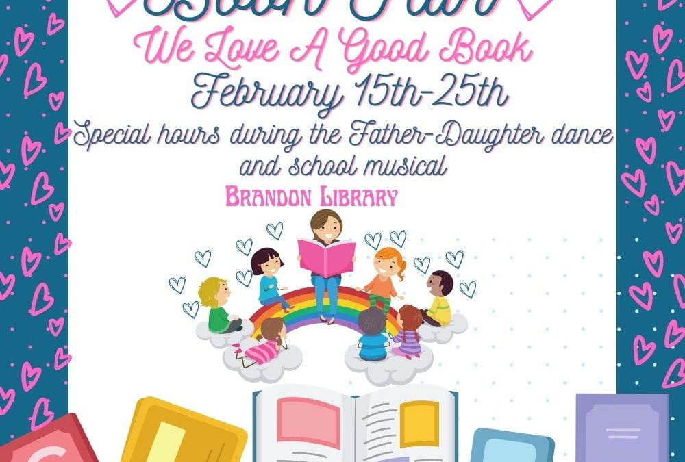 Book Fair Begins TOMORROW, February 15th!!