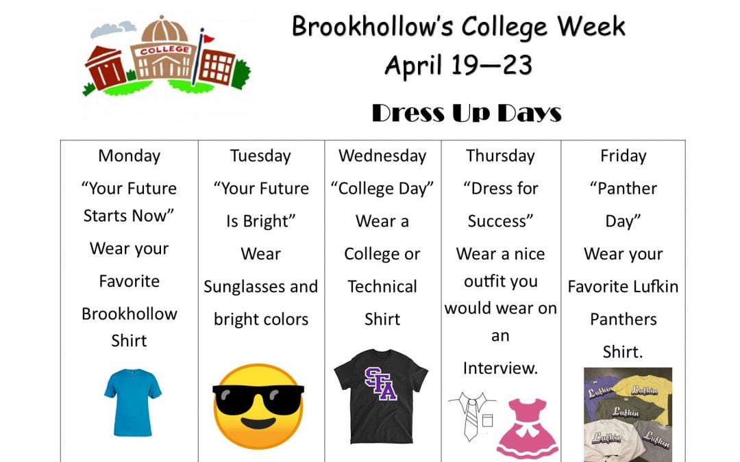 Brookhollow Celebrates College Week