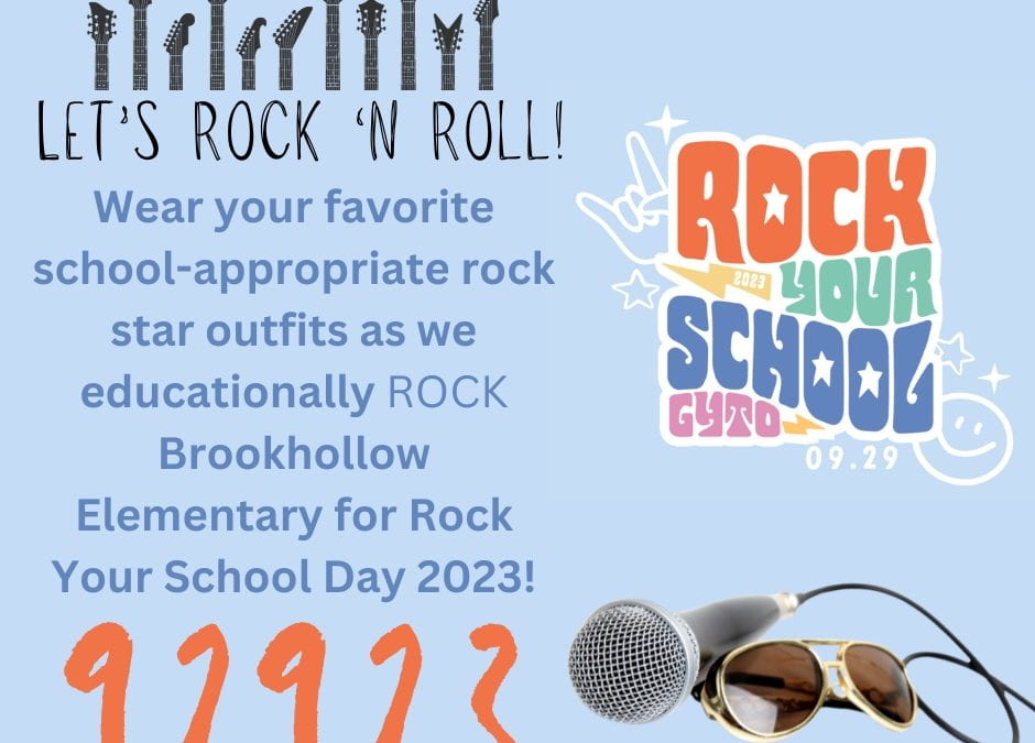 Rock Your School Day 2023 – September 29, 2023