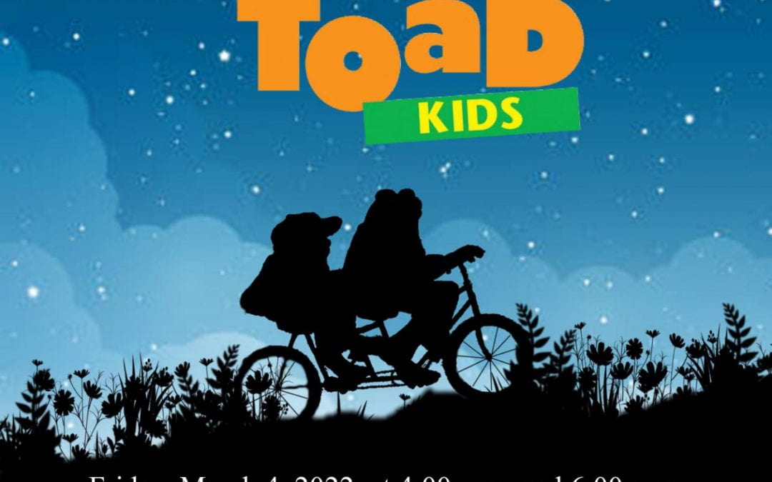 Join us for a musical production of Frog and Toad!