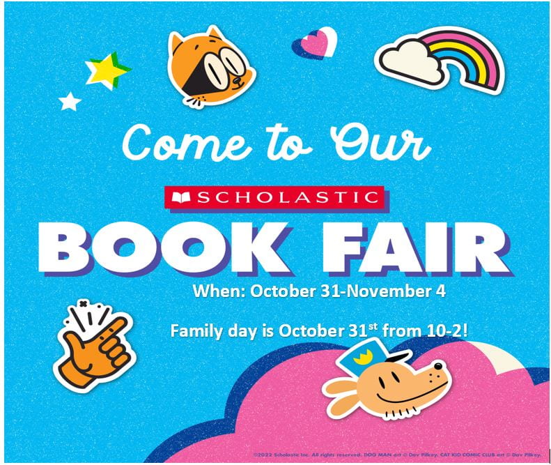 The Book Fair is Almost Here!
