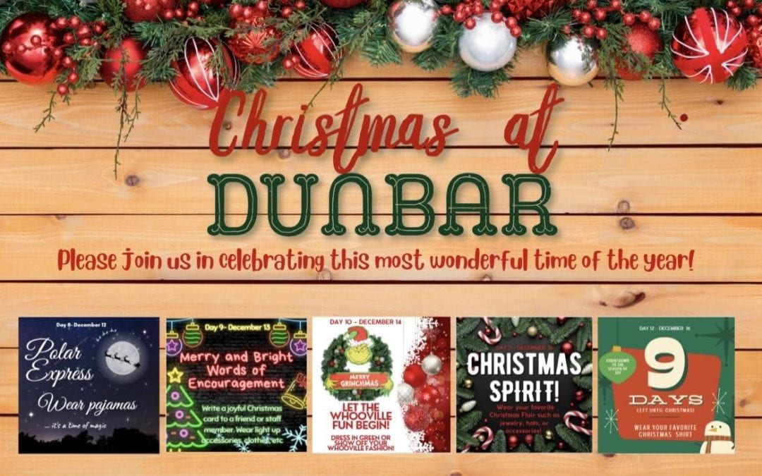 Join the Fun! Christmas at Dunbar!