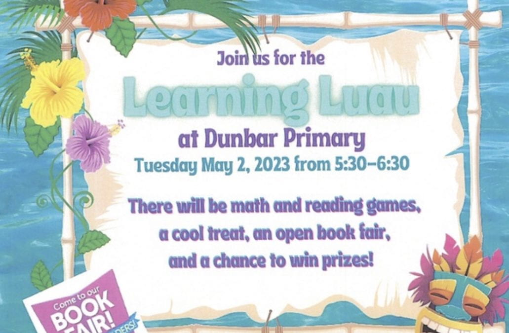Join Us Tuesday, May 2!