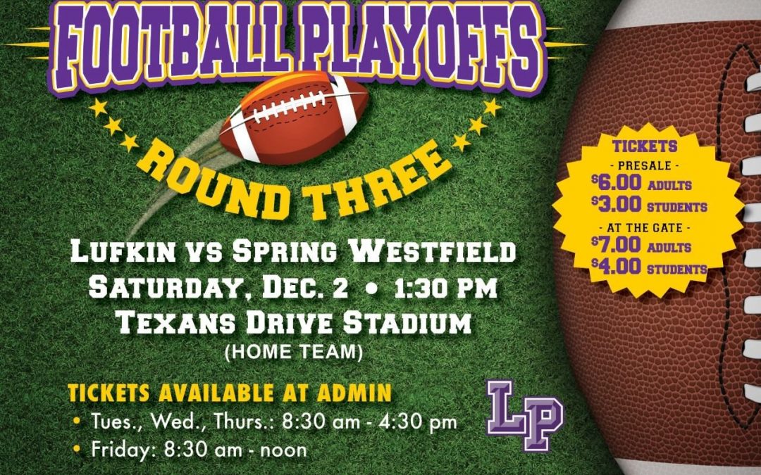 Get your playoff tickets today!!