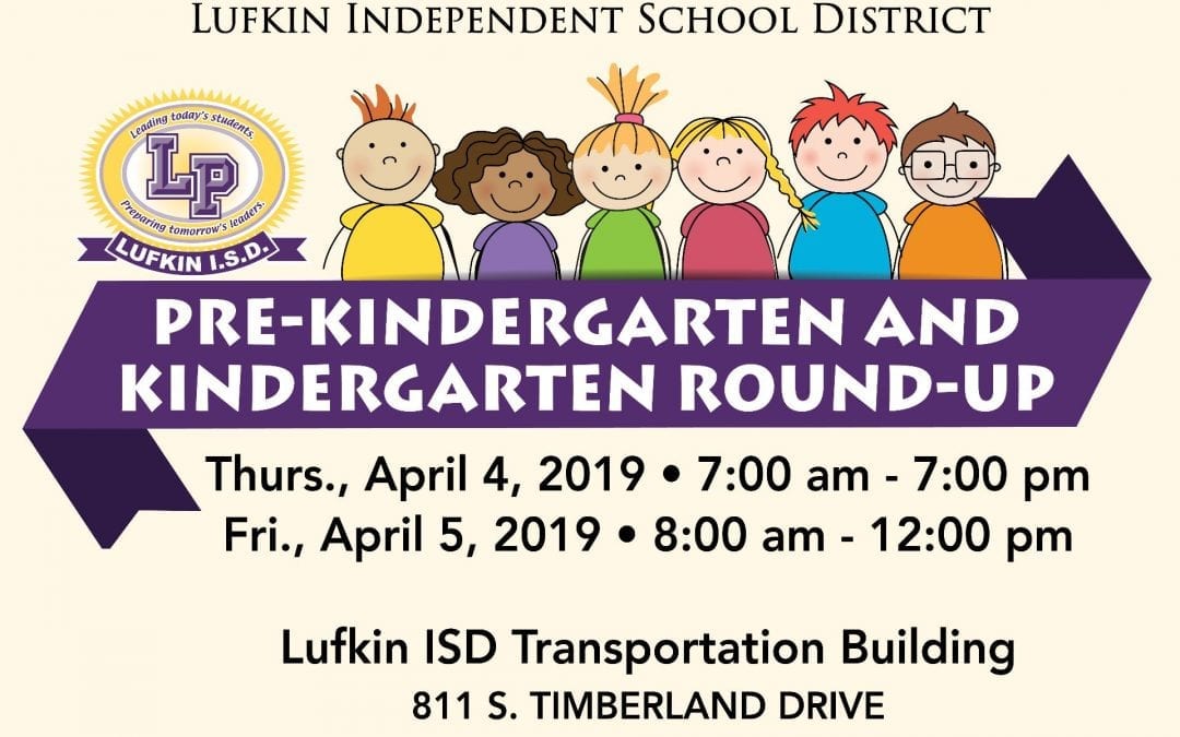 April 4th and 5th: Prekindergarten & Kindergarten Round Up