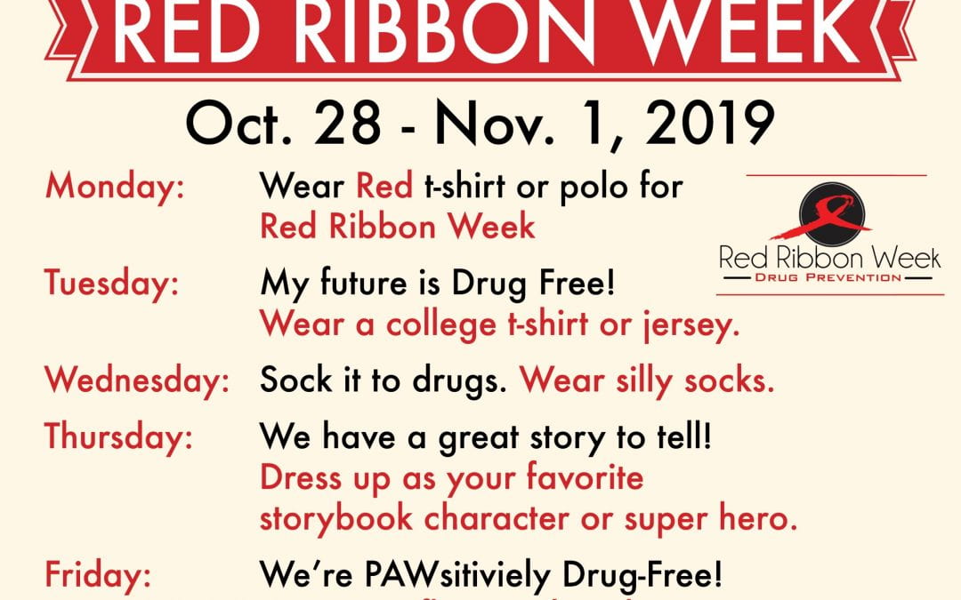 Red Ribbon Week: October 28-November 1