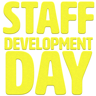 Staff Development Day is October 8, 2018