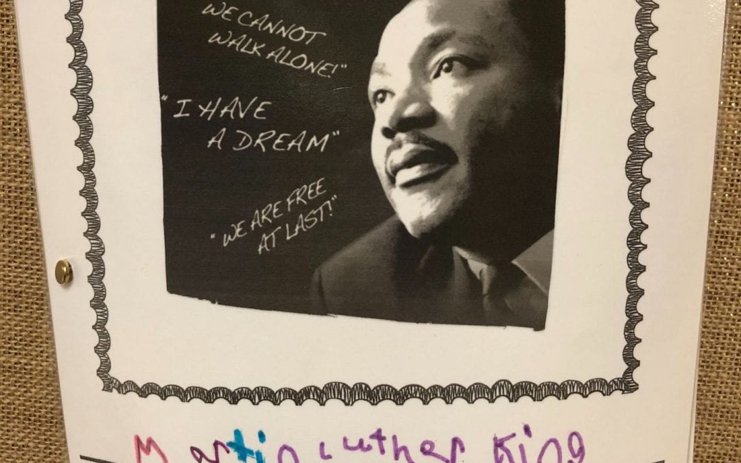 MLK Day, School Holiday, Jan. 21, 2019