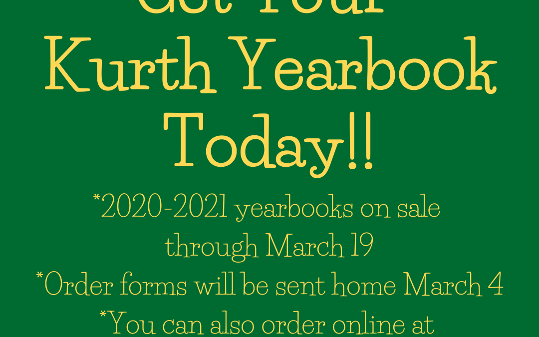 Yearbooks on Sale! Don’t miss out!