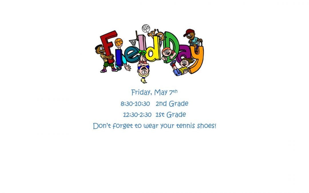 1st/2nd Grade Field Day Re-do!