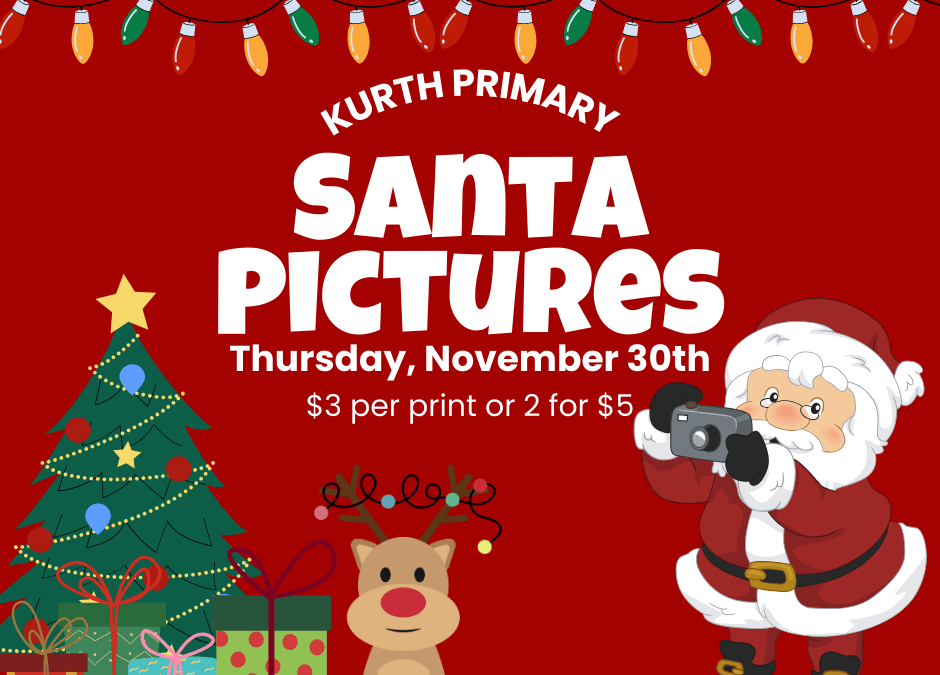 Santa Pictures Thursday, November 30th