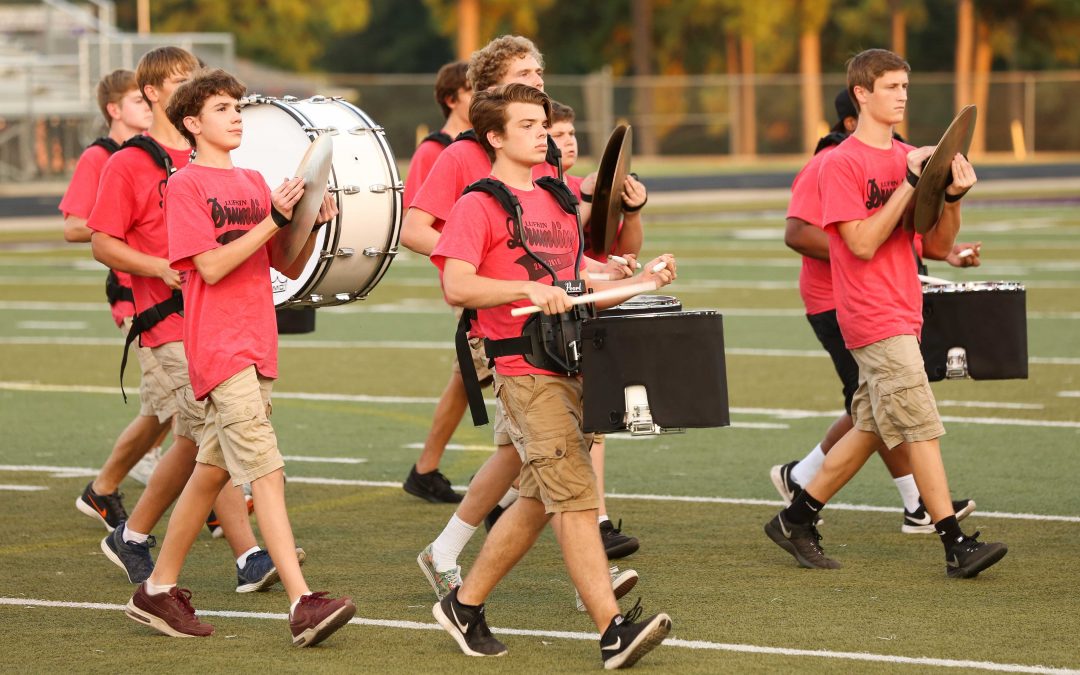 Panther Band sections show off at annual Snap Competition