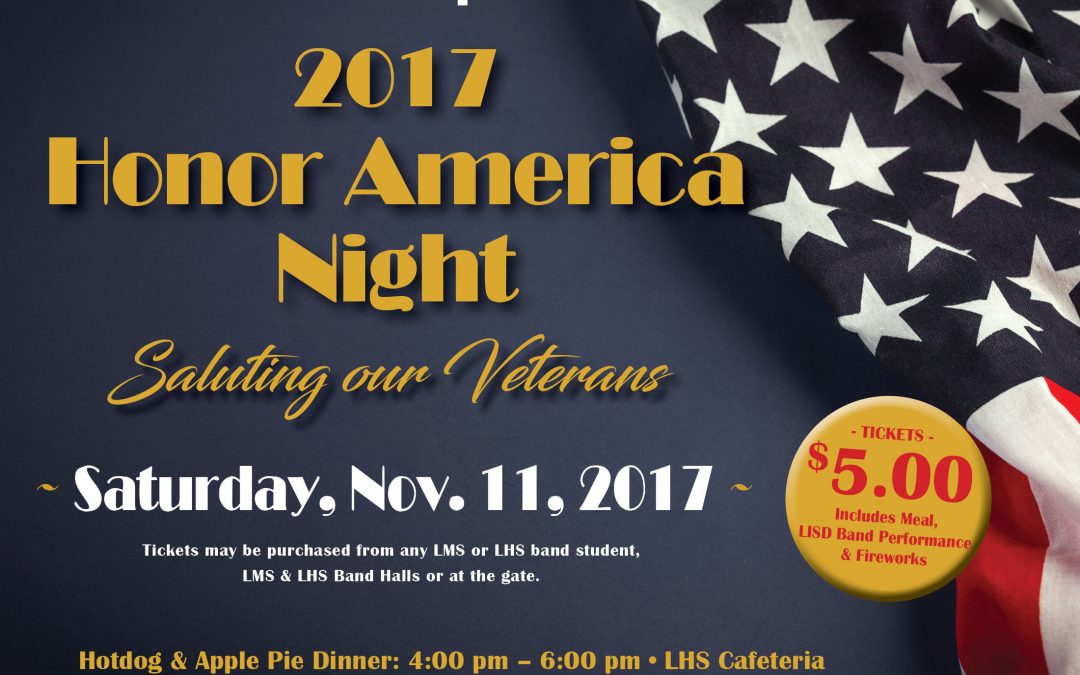 Join us for Honor America Night