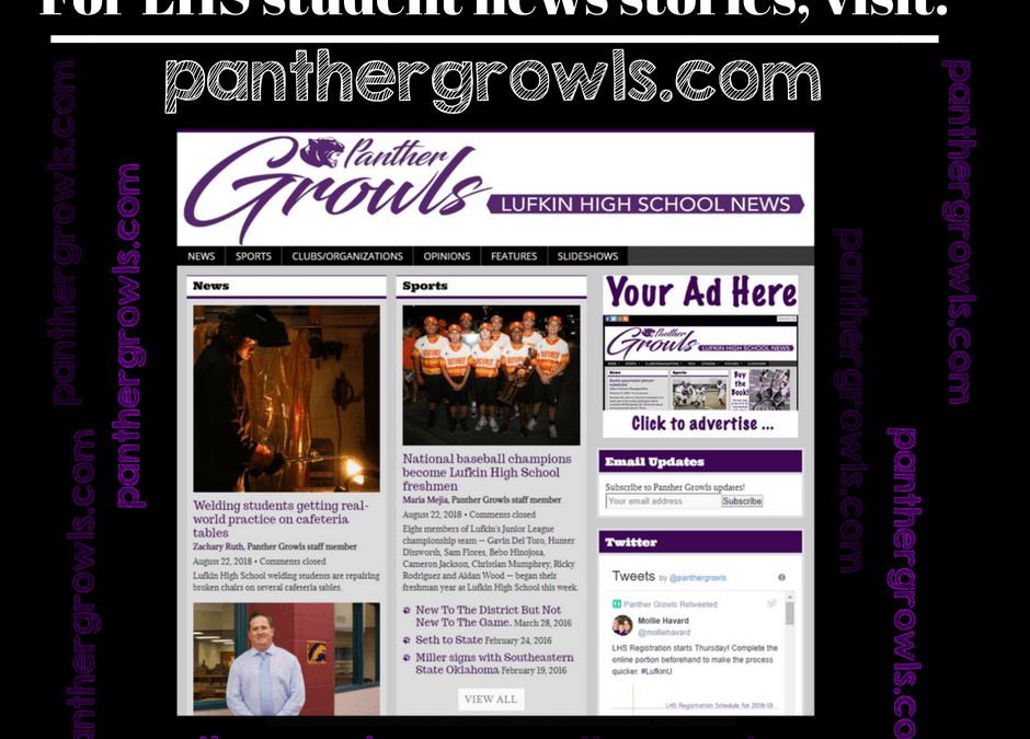 Check out our student published, Panther Growls