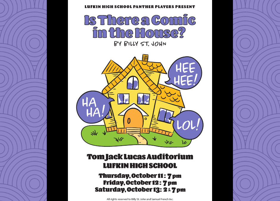 Join us for laughs, presented by the LHS Panther Players