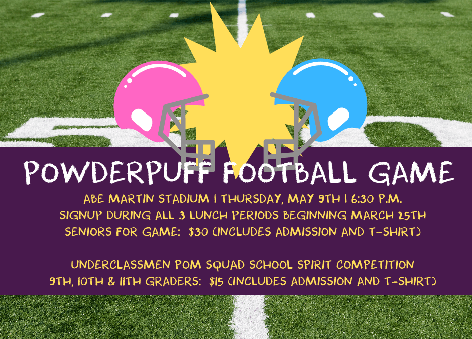 Are you ready for some POWDERPUFF football?