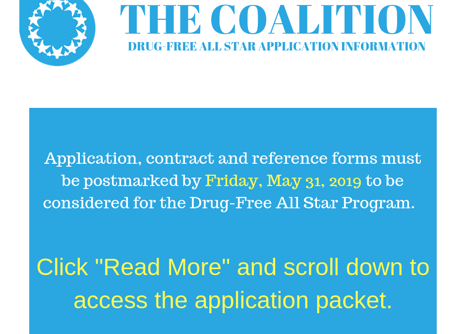 Drug Free All Star Applications