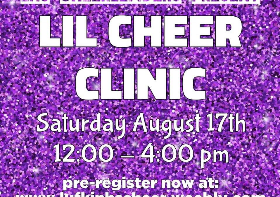 Little Cheer – Saturday, August 17th