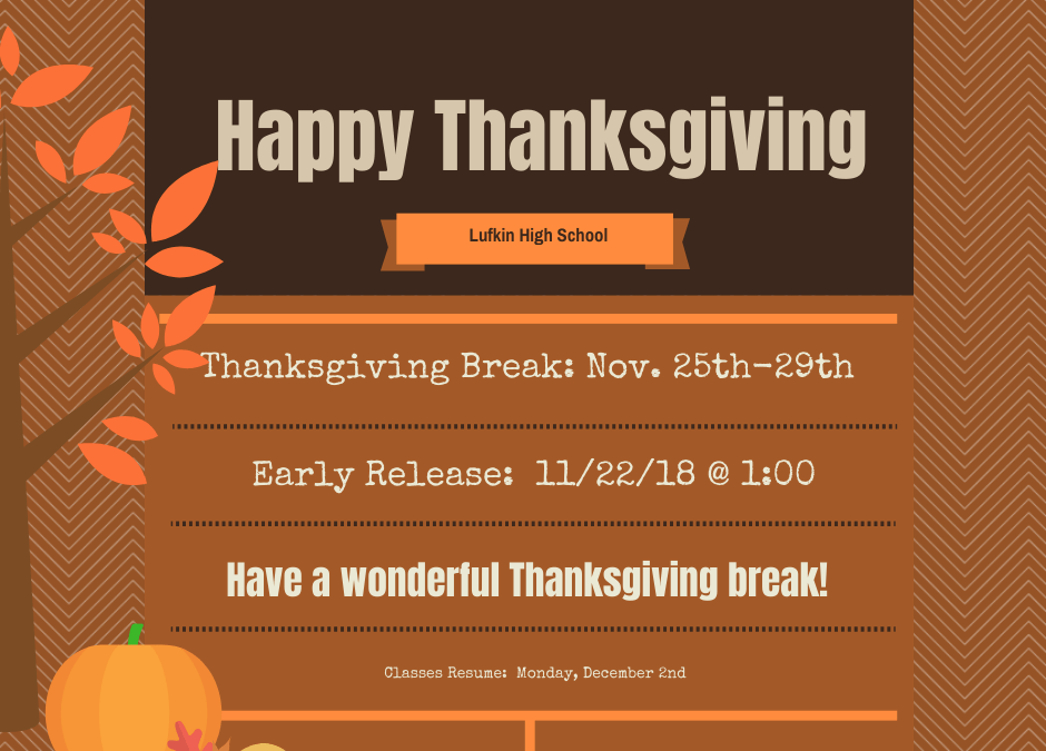 Thanksgiving Break