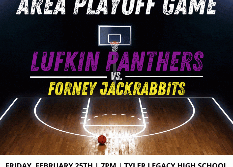 Lufkin Panthers Headed to Area Playoff Game