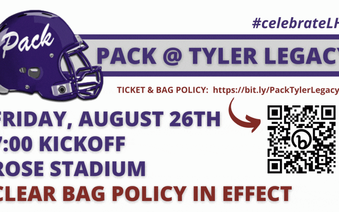 Pack Football @ Tyler Legacy (Rose Stadium)