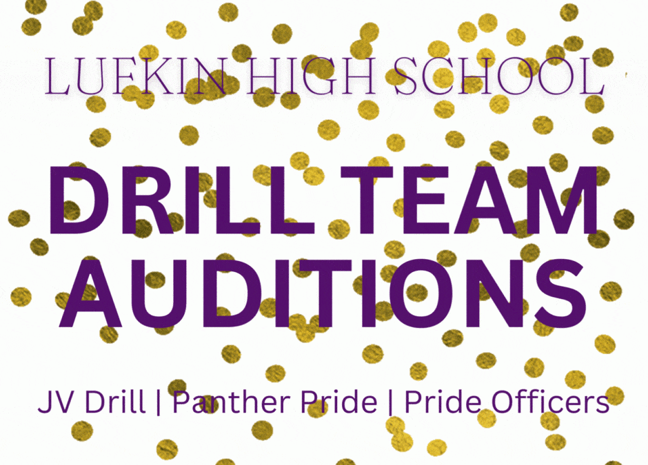 Lufkin High School Drill Team Tryout Results