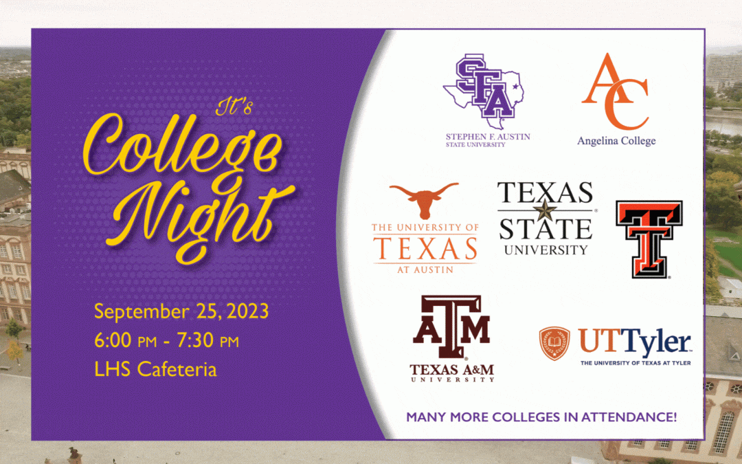 College Night 2023 is Monday, September 25th