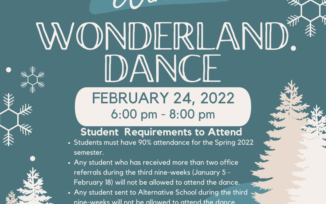 6th Grade Winter Wonderland Dance