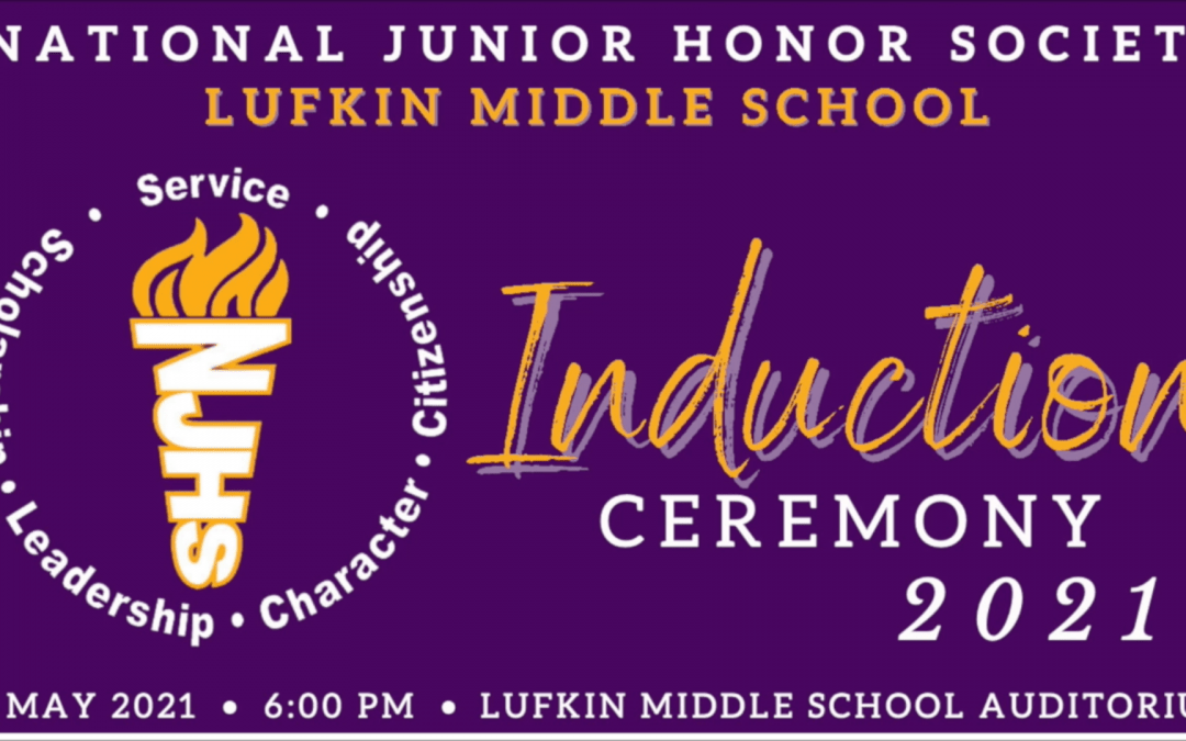 LMS students inducted into National Junior Honor Society