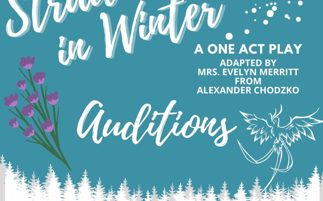 One Act Play Auditions