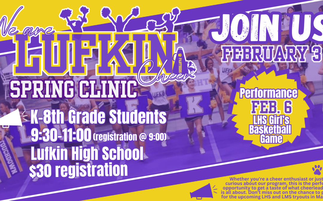 Spring Cheer Clinic