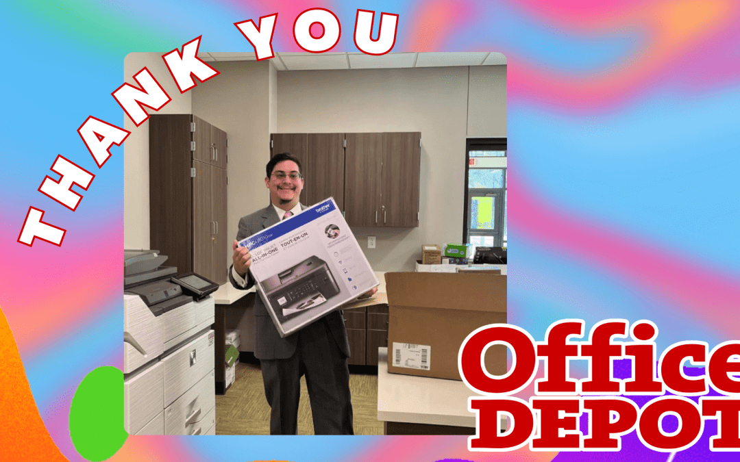 🌟 Special Thanks to Office Depot! 🌟