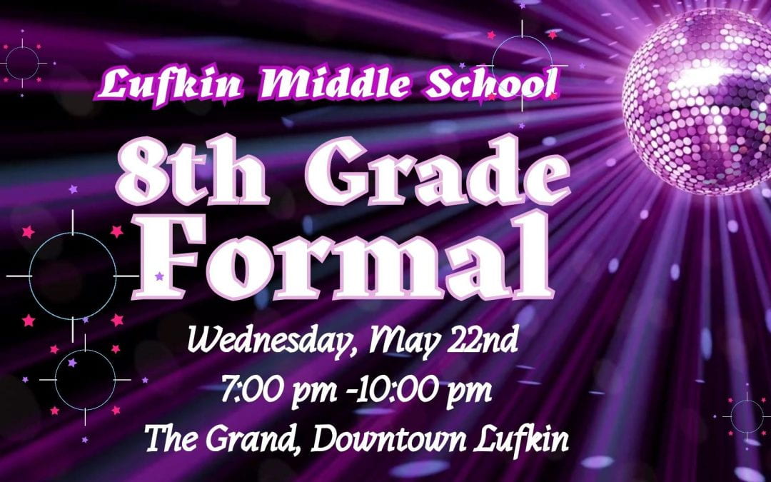 Important Information for Parents- 8th Grade Formal