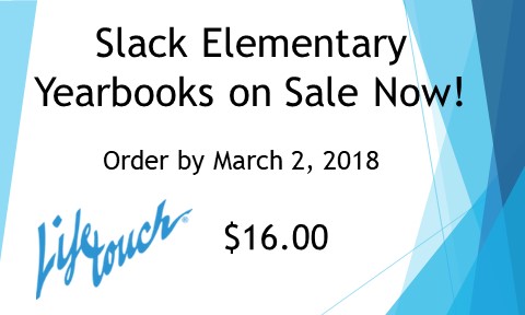 Order Your Yearbook by March 2, 2018!