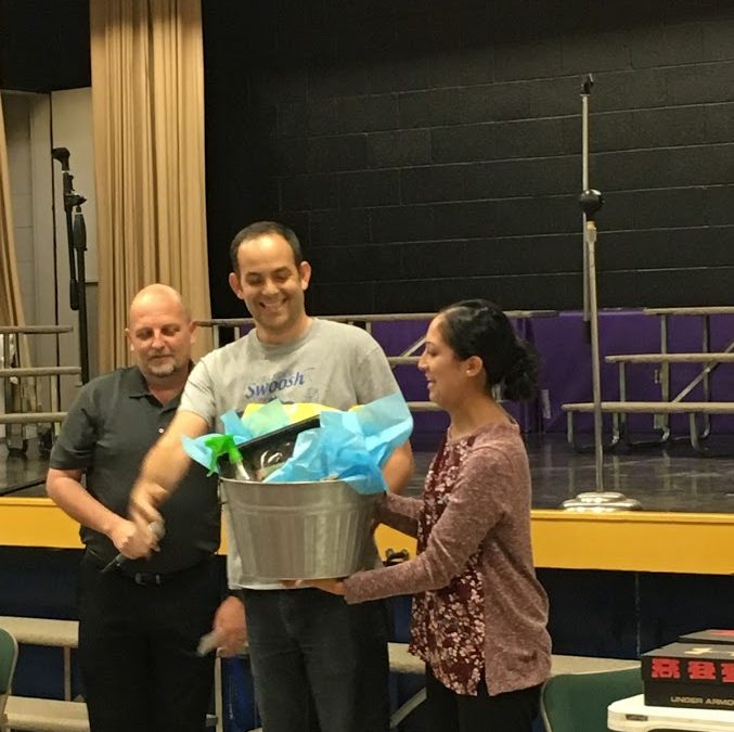 Congratulation to our Teacher of the Year, Mr. Monsante!