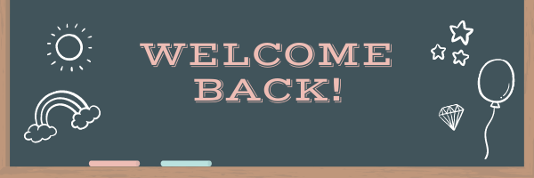 Welcome Back!
