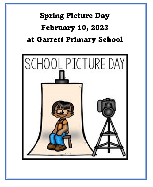 Spring Picture Day February 10