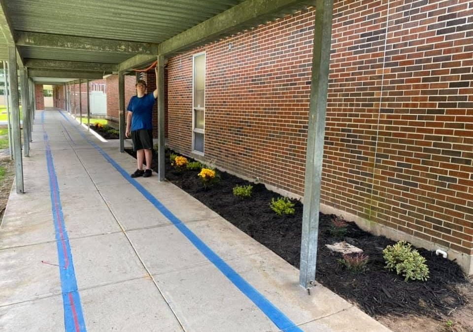 Eagle Scout Project Beautifies Herty Campus