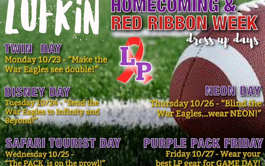 Homecoming & Red Ribbon Week Themes