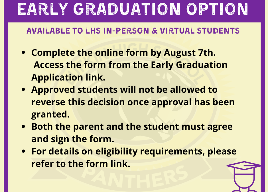 Early Grad Option Available