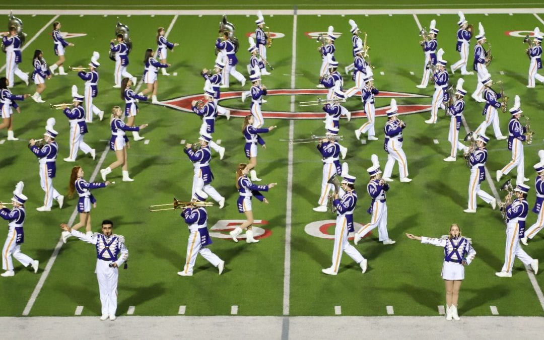 Lufkin Panther Marching Band Received First Division Superior Ratings