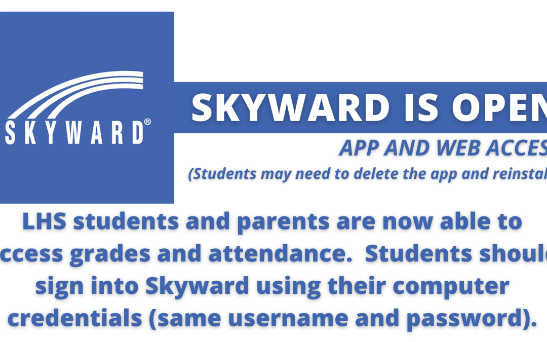 Skyward Access for LHS Students