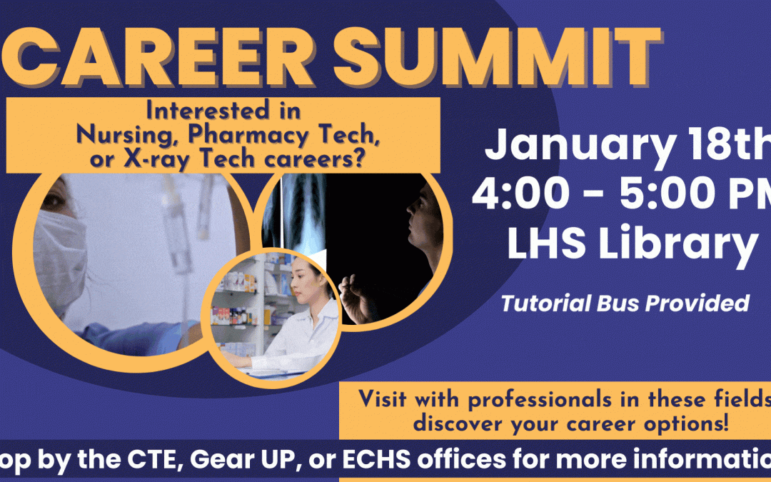 Career Summit for Students – Health Field Focus
