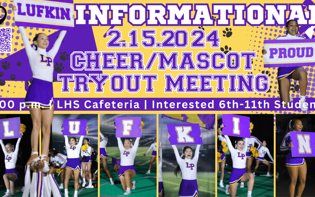 Cheer/Mascot Informational Tryout Meeting