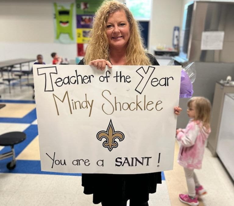 Trout’s Teacher of the Year!